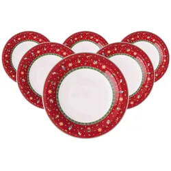 Villeroy & Boch Toy's Delight Speiseteller, Teller, Rot