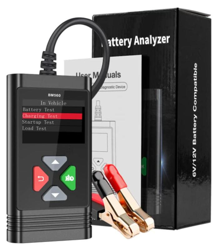 Selius 6V/12V Accutester met realtime accugolfvormweergave