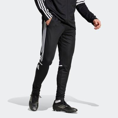 Trainingshose ADIDAS PERFORMANCE "SQ25 TR PNT", Herren, Gr. XL, N-Gr, schwarz-weiß (schwarz, weiß, normal, gr.), Obermaterial: 100% Polyester, Hosen Trainingshose