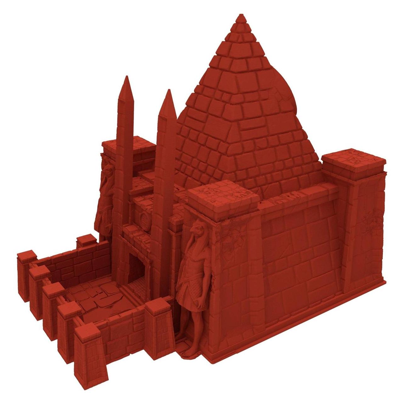 Feldherr 3D Würfelturm Tempel Ra gold - Tabletop Gelände & Zubehör (Kunststoff) (377096)