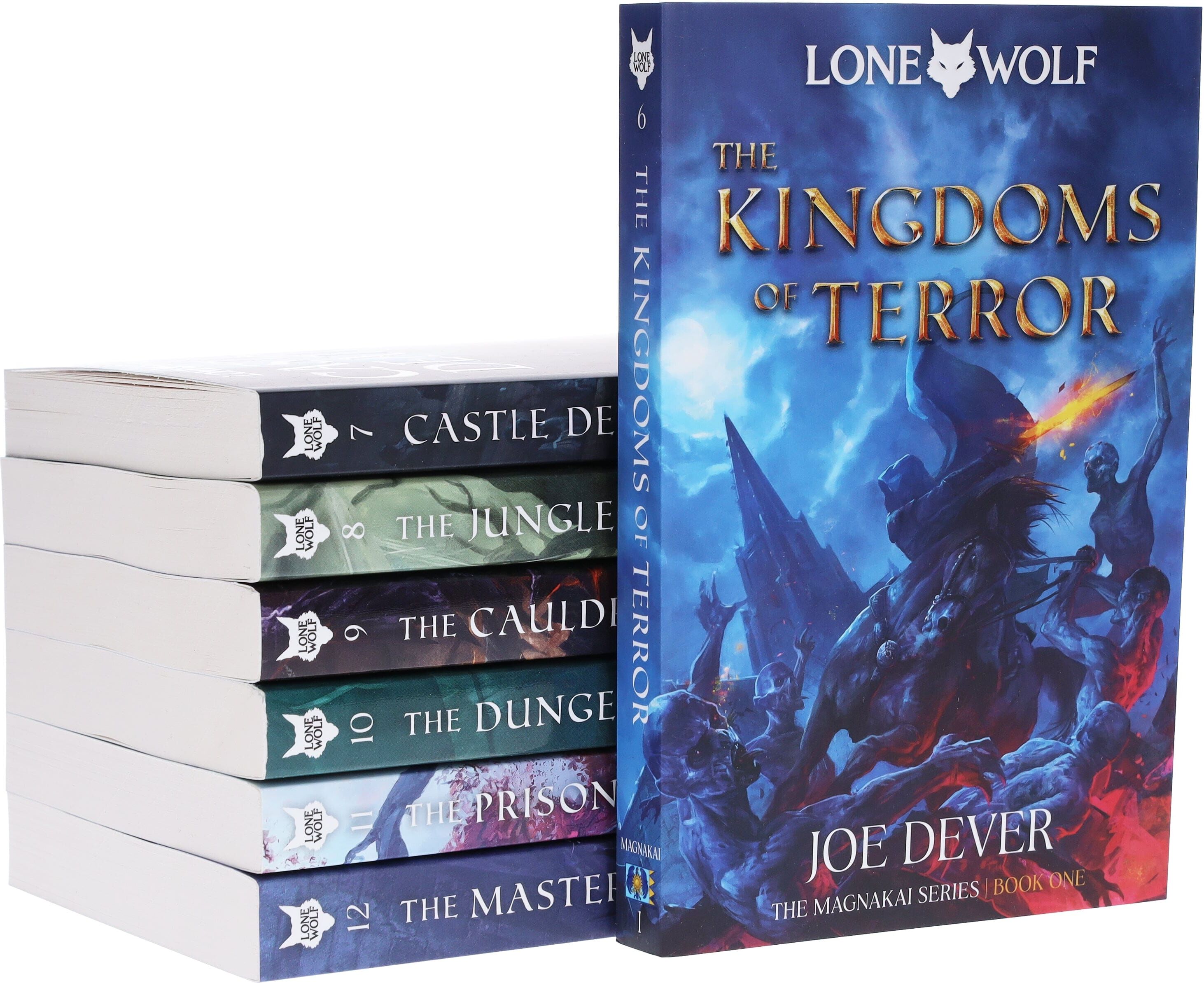 Lone Wolf Series by Joe Dever (Books 6-12) Collection 7 Books Set - Ages 9-16 - Paperback Holmgard Press