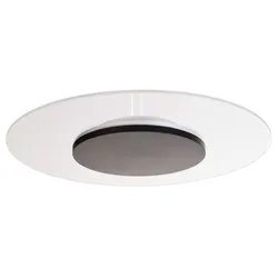 Deko-Light Deckenaufbauleuchte Zaniah 370mm 18W DIM 3000K Cover Schwarz