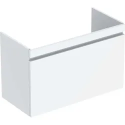 Geberit Renova Plan Unterschrank für den Waschtisch, mit einer Schublade und einer Innenschublade, 83,2x60,6x44,6cm, 501.910.01.1, Farbe: weiß / lackiert hochglänzend