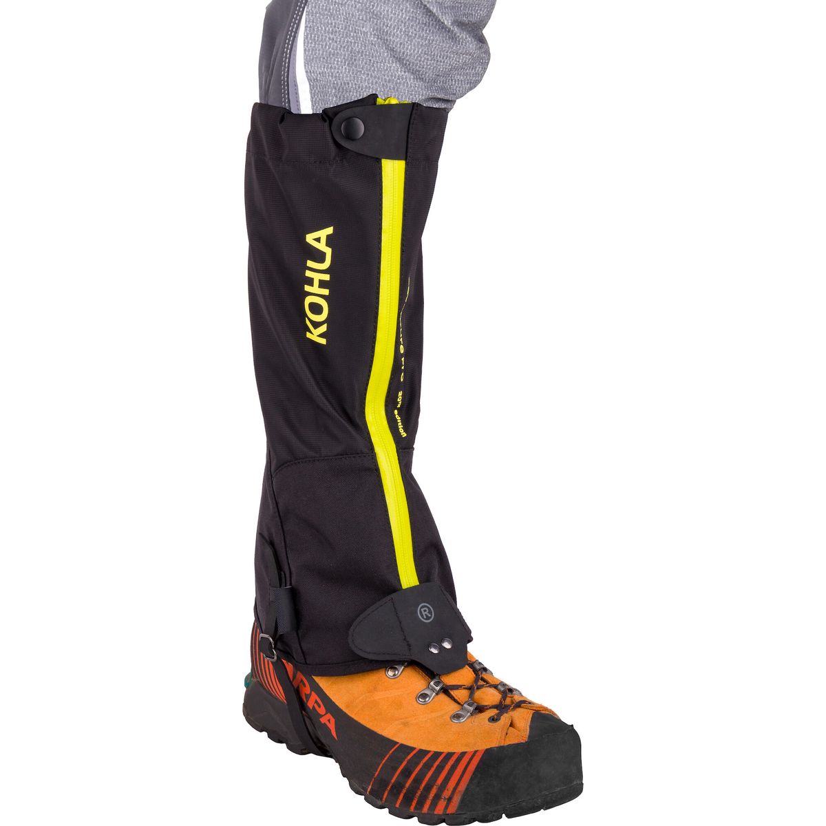 Kohla Gamasche Adventure Pro 20th sulphur/black 1600000