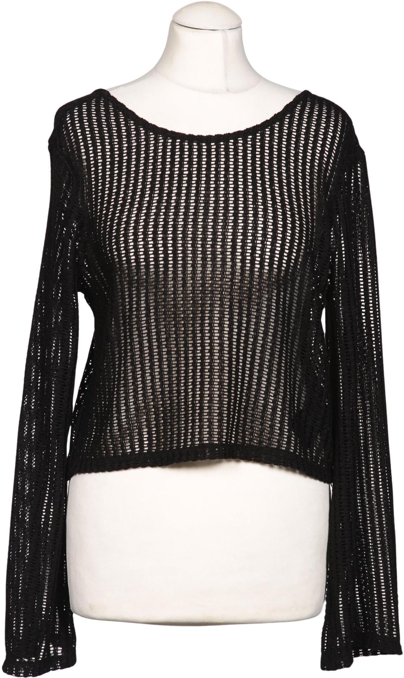 Only Damen Langarmshirt, Schwarz, Gr. S, Synthetik - Second Hand