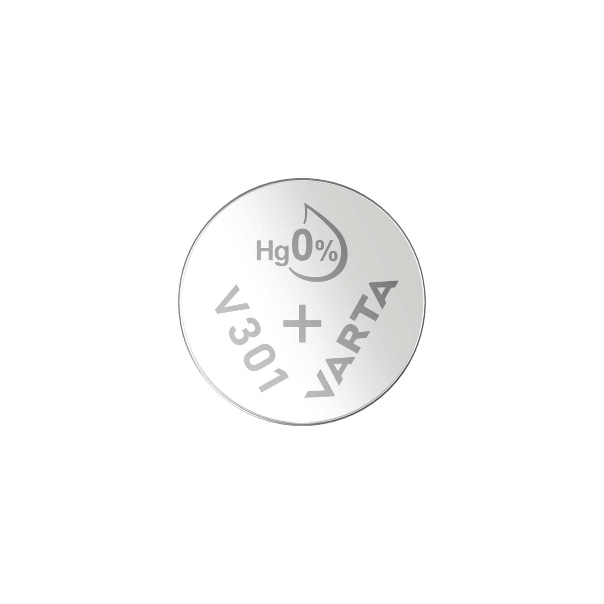 Varta Cons.Varta Uhren-Batterie 1,55V/82mAh/Silber V 301 Stk.1 (00301101111)