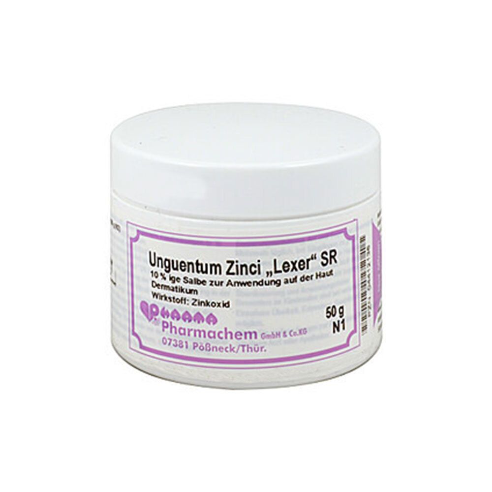 Unguentum Zinci Lexer SR 50 g Salbe