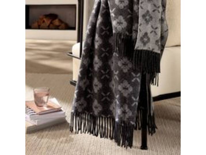 Plaid laine et cachemire Bénédicte