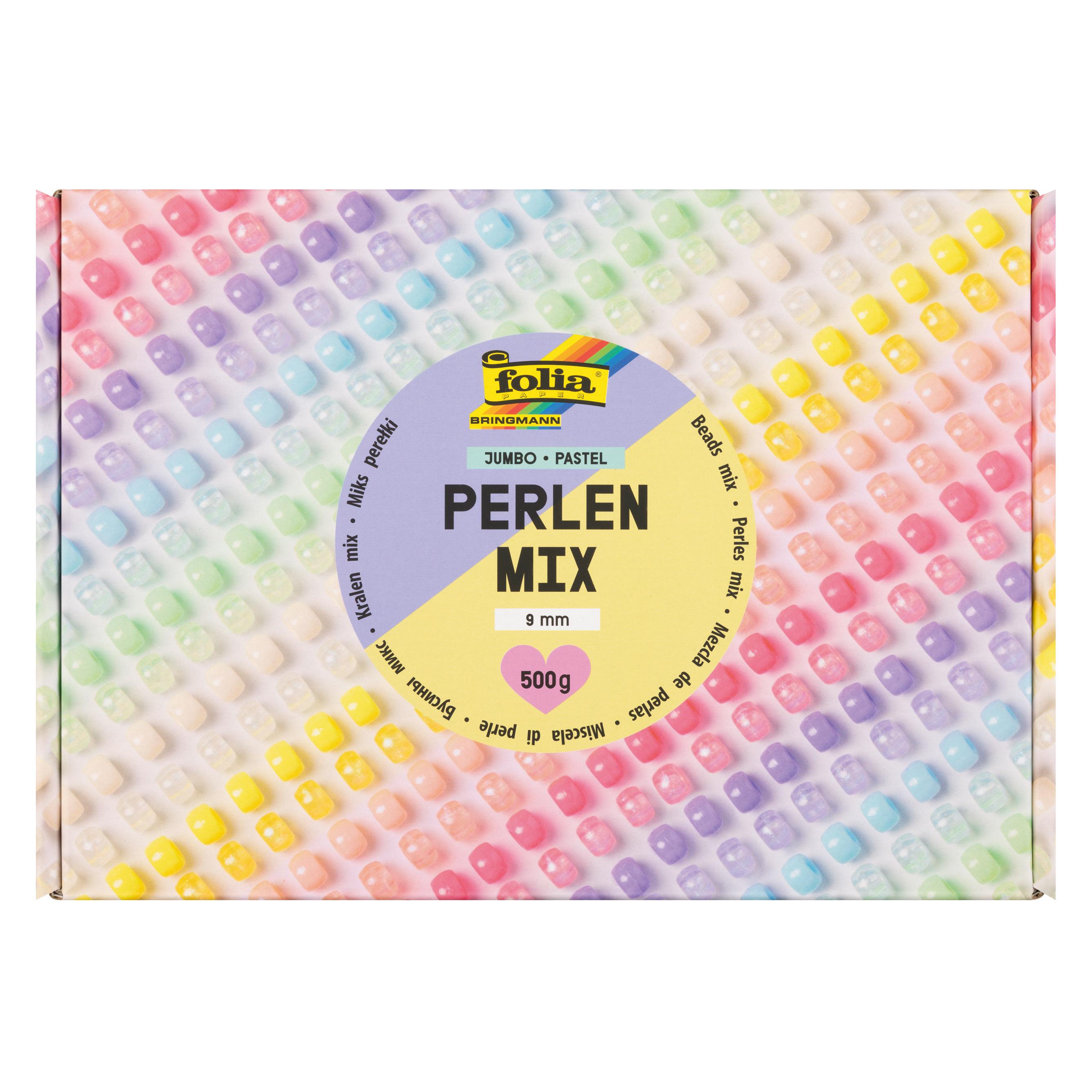 Folia Perlen Mix Pastel 500g (32531)