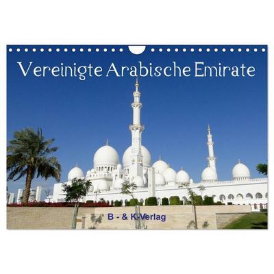 Vereinigte Arabische Emirate (Wandkalender 2027 DIN A4 quer), CALVENDO Monatskalender
