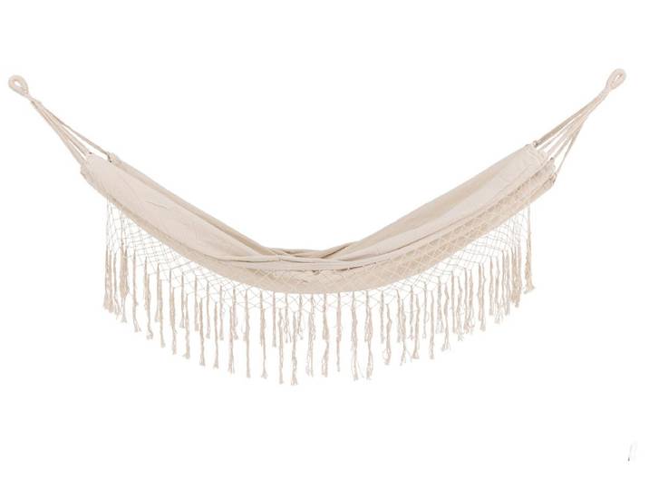 Garten Hängematte Nimbus - aus Baumwolle-Polyester - Weiß - Luxusbetten24