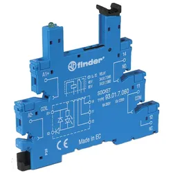 Finder Schraubfassung blau 93.01.0.024