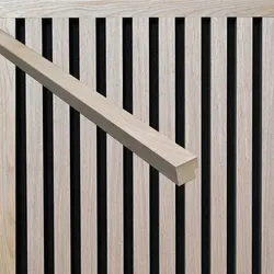 HOME DELUXE Abschlussleiste für Akustikpaneel ENDO Light Oak - 240 cm - Menge: 5