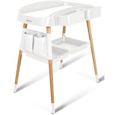 Wickeltisch BABYGO "ChangeMe, weiß", Baby, weiß, Holzwerkstoff, Kunststoff, Wickeltische Wickeltisch, Made in Europe