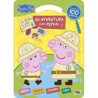 All'avventura di Peppa. Activity book. Peppa Pig. Con adesivi, Zubehör von , Pon Pon Edizioni