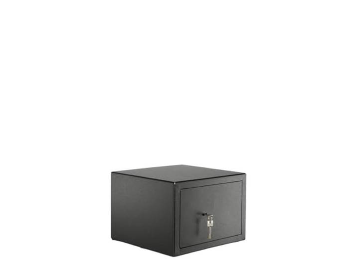 BURG-WÄCHTER Coffre pour mobilier avec clé\, Home-Safe\, Niveau de sécurité B\, Protection incendie DIN 4102\, Contrôlé VdS\, Certifié ECB-S\, 20\,6 l\, 30 kg\, H 210 S\, Noir