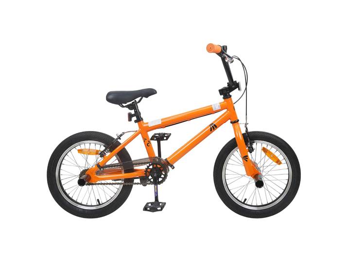 vidaXL BMX Rad 18 Zoll für 7-10 Jahre alt Orange