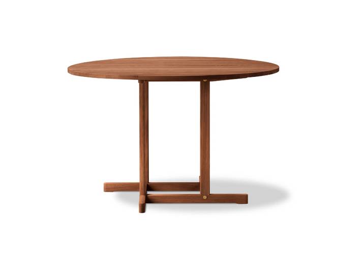 Fredericia Furniture BM80 Mogensen Shaker Table Tisch Ø120 cm Geräucherte geölte Eiche