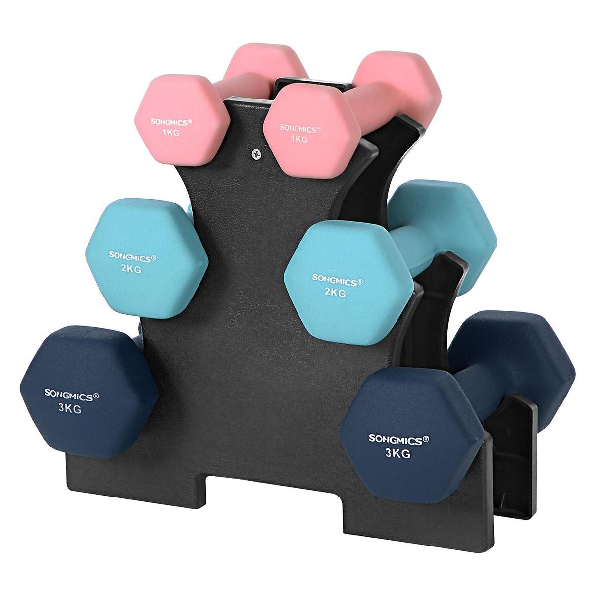 Songmics Heavy (2 x 1 kg, 2 x 2 kg, 2 x 3 kg) (SYL612MK)