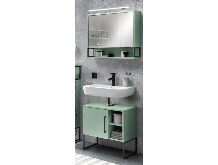 Salle de bain Limone I 2 éléments 60 x 33cm Vert/Menthe