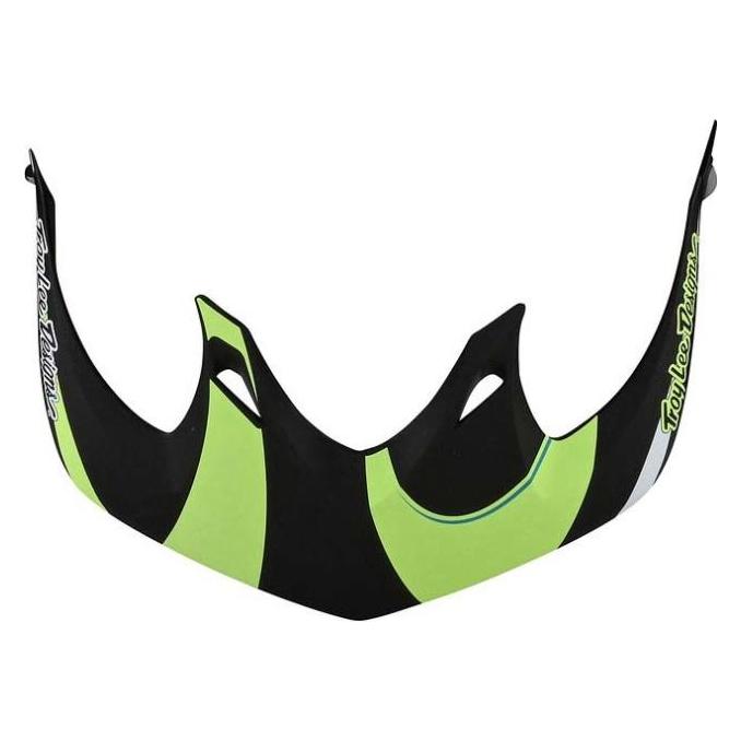 Troy Lee Designs A1 Helmvisier, Welter black/green SALE (35242515)