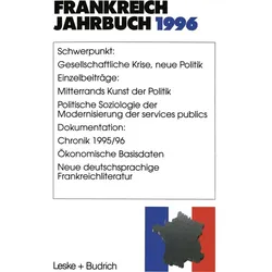 Frankreich-Jahrbuch 1996, Fachbücher