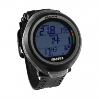 Mares Tauchcomputer Puck 4 - Farbe: Schwarz- BLACK