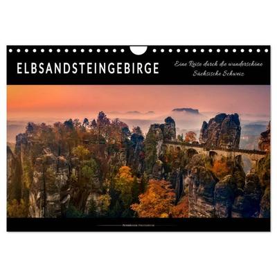 Elbsandsteingebirge - eine Reise durch die wunderschöne Sächsische Schweiz (Wandkalender 2026 DIN A4 quer), CALVENDO Monatskalender