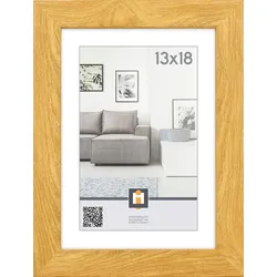 Intertrading Bilderrahmen Livorno 16 x 21 cm Kunststoff Braun