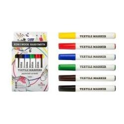 Koh-i-Noor Textilmarker 2,5 mm, 6 Farben (68046085)