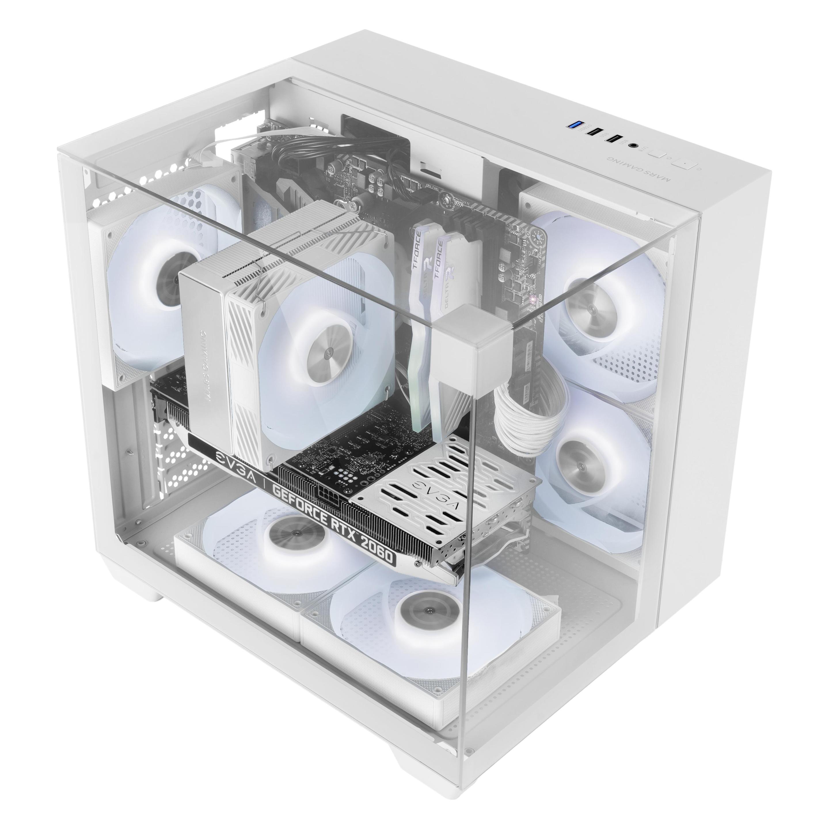 Mars Gaming Mc-Visionmw (mATX, Mini-ITX) (MCVISIONMW)