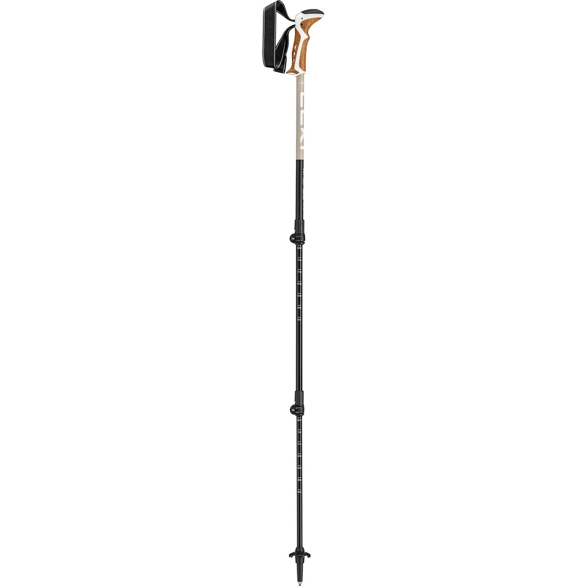 LEKI Khumbu Lite pale clay light-black-white 90 - 125 cm (Compact) 65621532C