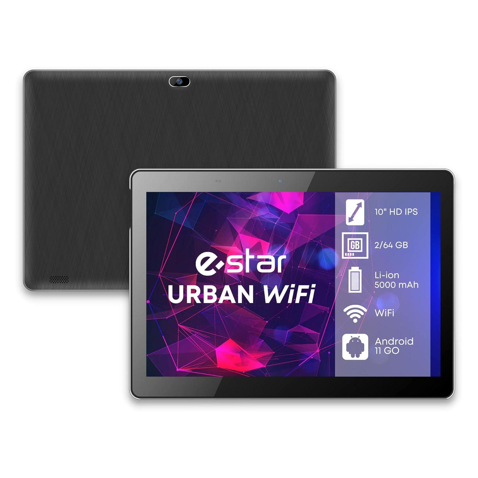 Estar Urban 1021W (nur WLAN, 10.10", 64 GB, Schwarz) (TBETEST00002BK)