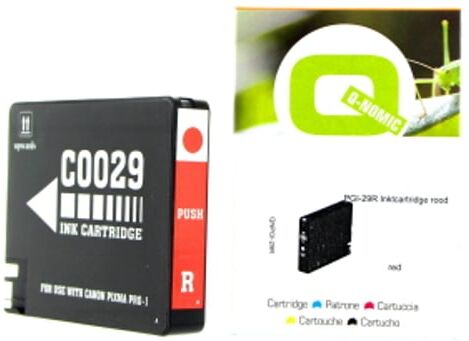 Q-Nomic PGI-29R Cartucho De Tinta Rojo