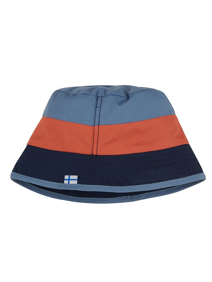 finkid Sonnenhut "Lasse" in Dunkelblau/ Orange - 48-50 cm