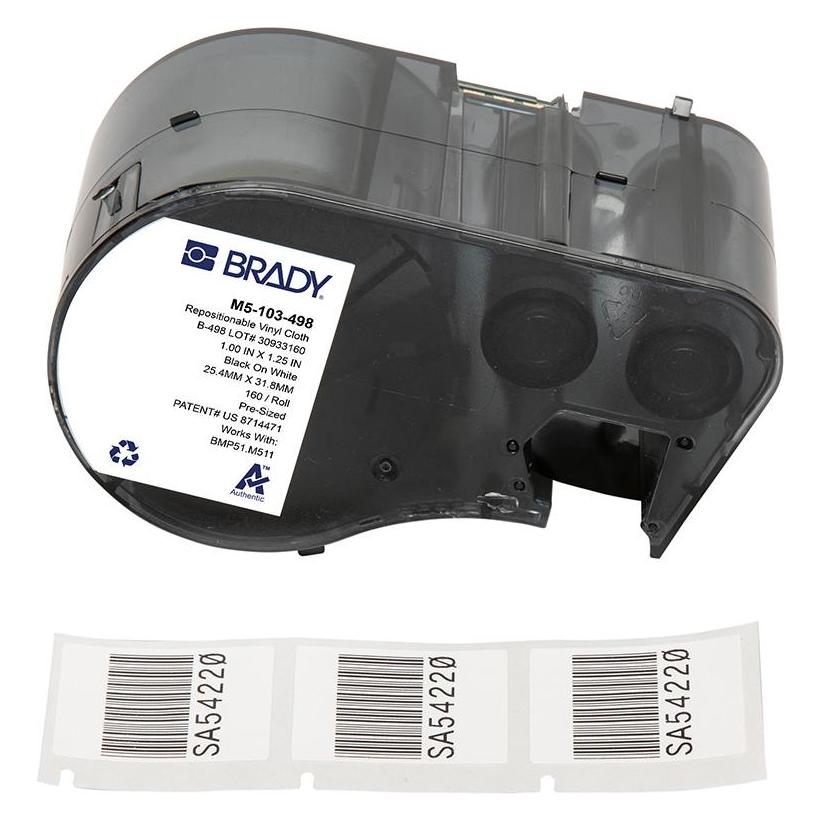 Brady BMP51/BMP53/M511 Label (M5-103-498)