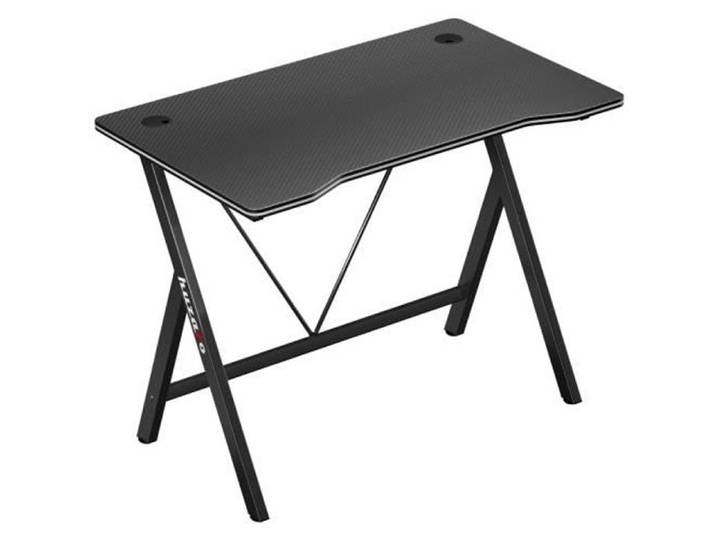 Bureau gaming HUZARO HERO 1.4 Noir Bureau Ergonomique PC Gaming Informatique Gamer Bureau Jeux 100x50x75cm
