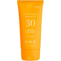 150ml woods_ copenhagen BODY SUN LOTION SPF 30