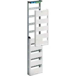 Hager UW81V Einbausatz, univers, m. Hutschienen, f. Feldverteiler AP 8reihig, 1200x250mm, QC