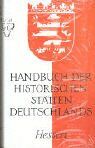 Sante, Georg W - Handbuch der historischen Stätten Deutschlands, Bd.4, Hessen - Preis vom 19.10.2026 19:33:35 h