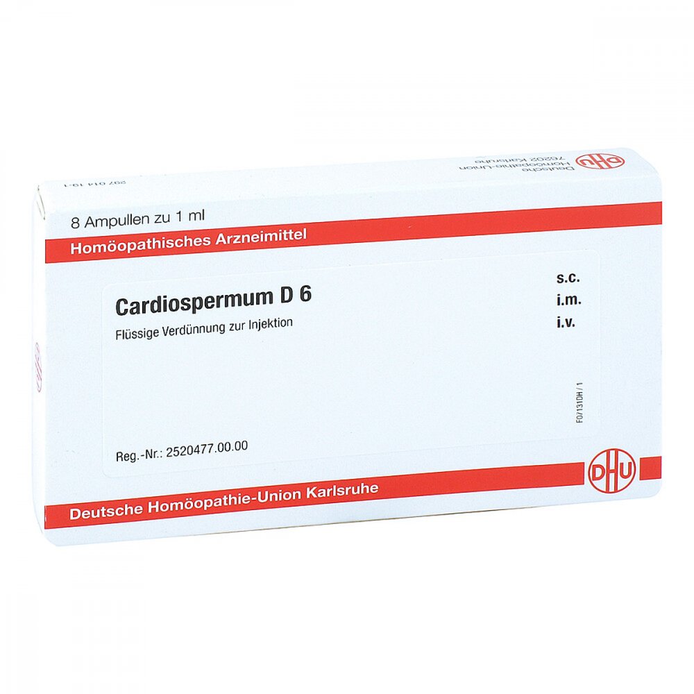 DHU-Arzneimittel GmbH & Co. KG Cardiospermum D6 Ampullen 11704922