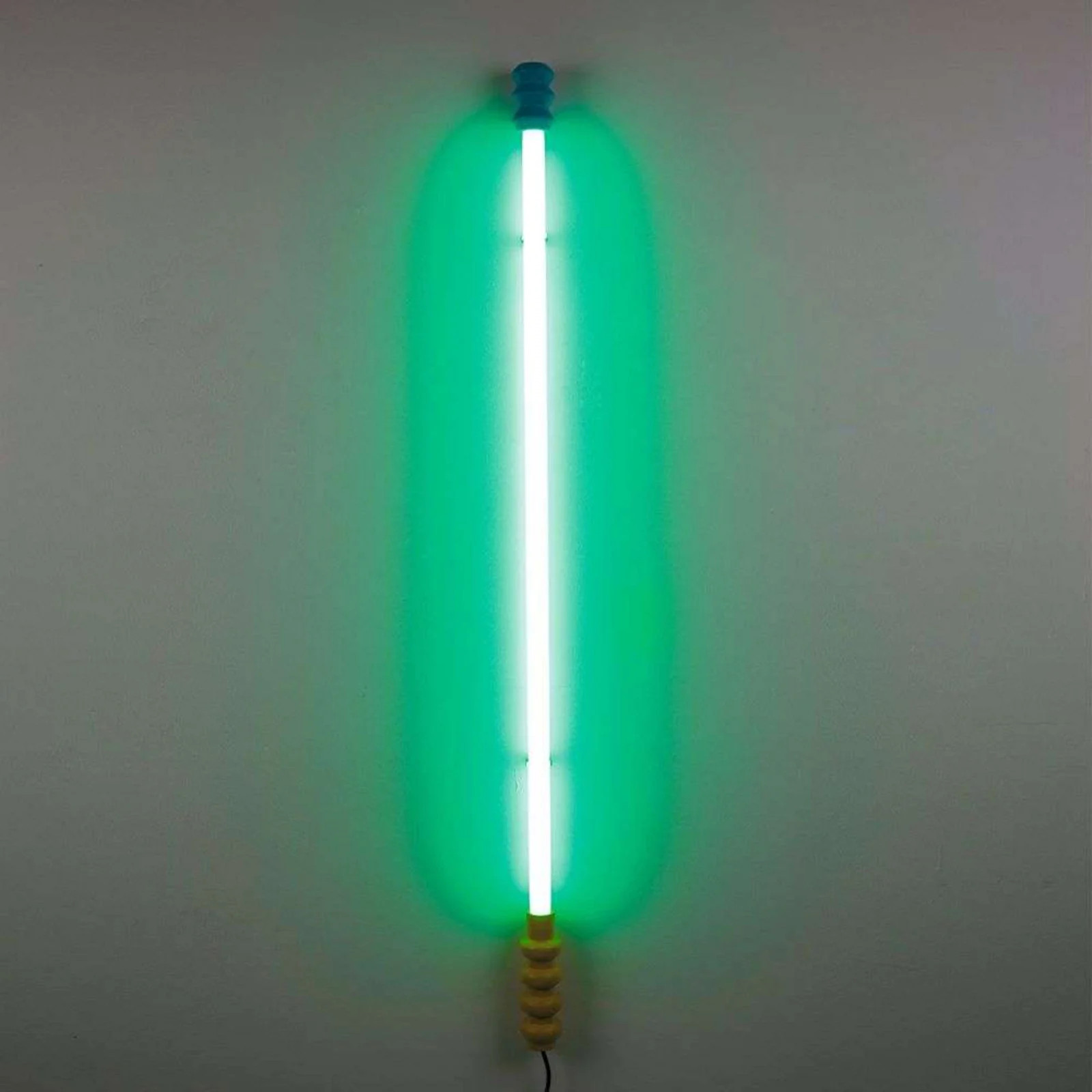 Seletti Superlinea LED Wandlamp - Groen - Glas