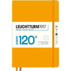 Edition 120 Notizbuch, gepunktet, Hardcover, A5, 203 Seiten, orange, 120 g/m2