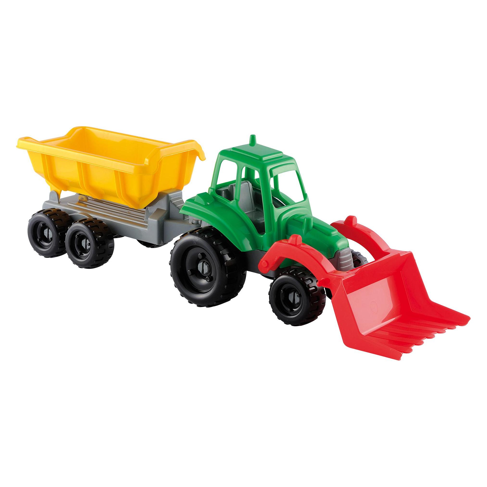 Ecoiffier Traktor mit Anhänger (19638792)