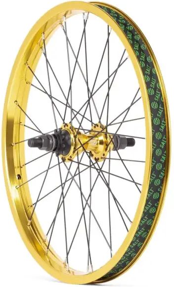 BMX Hinterrad Salt Everest 20" Cassette (20" - Gold)