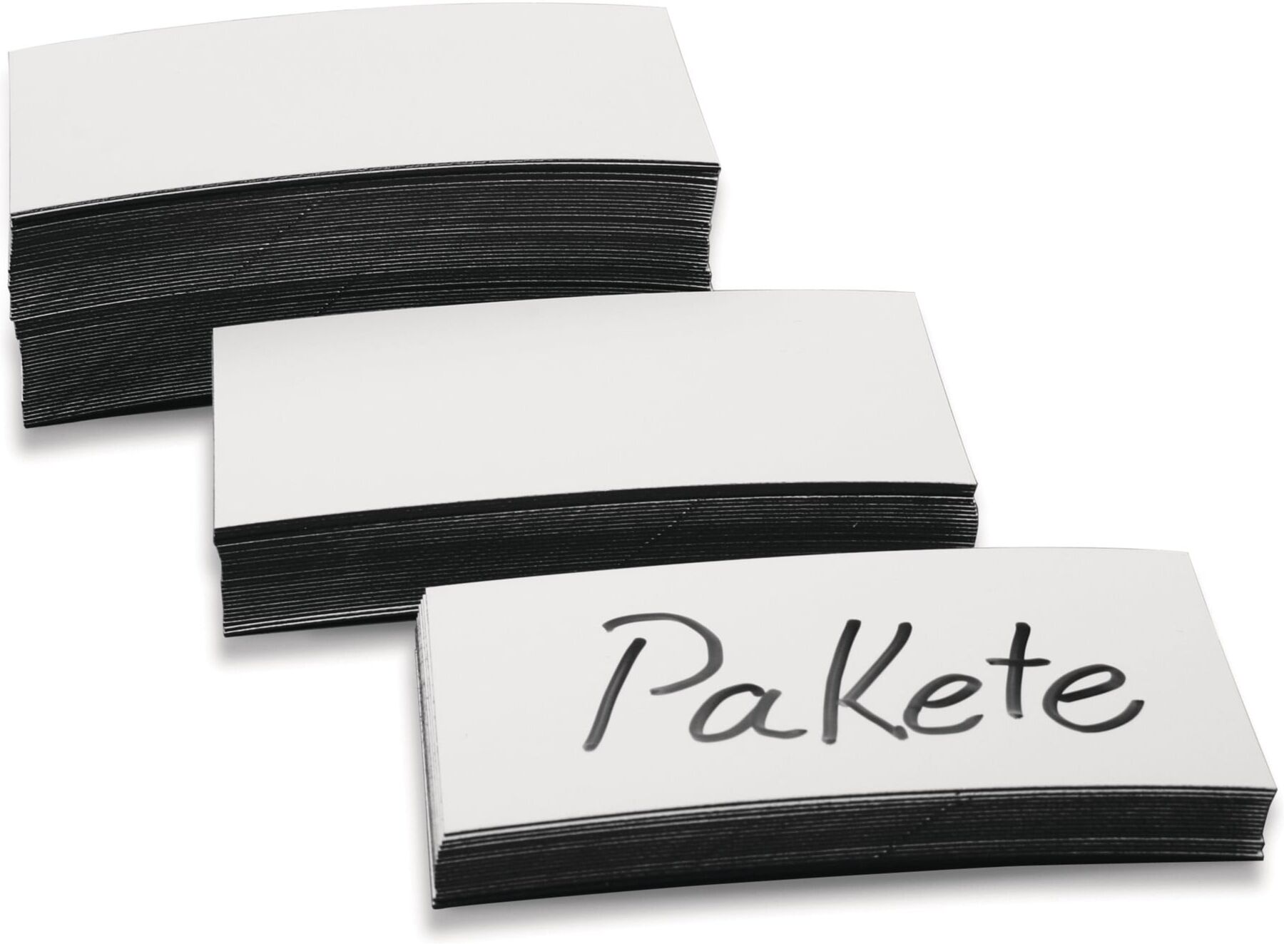 Lagerschild B30xL100 mm magnetisch weiß Stärke 0,6 mm MAGNETOPLAN (1531106)