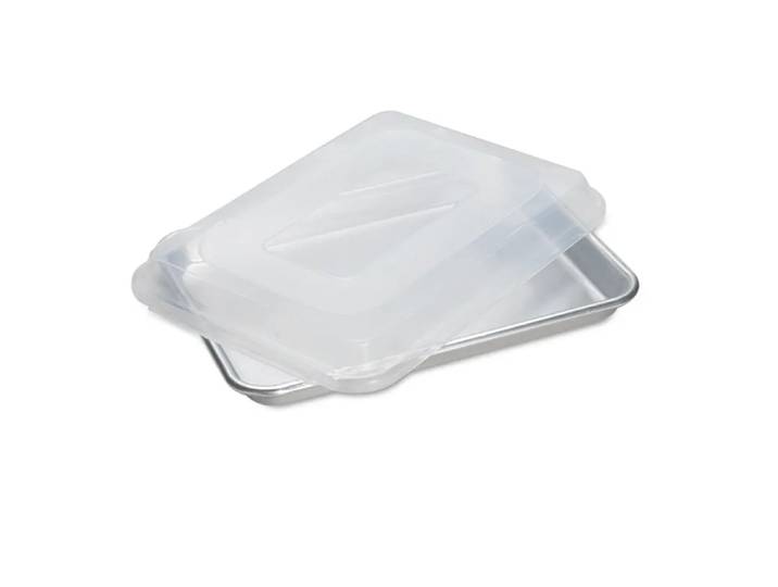 Nordic Ware Naturals Quarter bakplaat met deksel 34,4x24,8 cm Aluminium