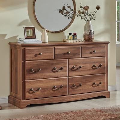 afulyperfllc Vintage 7 Chests Drawer, Rustic Dressers, Chest Organizer for Bedroom