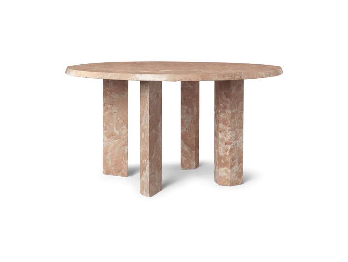 Ferm Living Table basse Taula Ø67x35 cm Rose