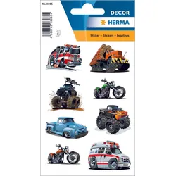 HERMA Aufkleber American Cars